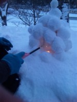 雪灯ろう⑤